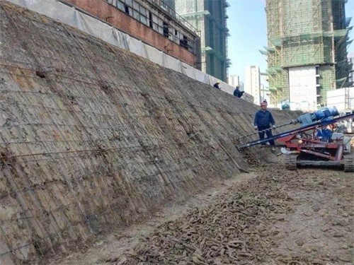 鹿城建筑边坡支护